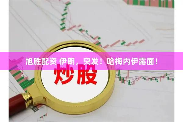 旭胜配资 伊朗，突发！哈梅内伊露面！