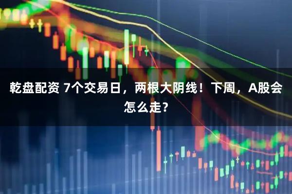 乾盘配资 7个交易日，两根大阴线！下周，A股会怎么走？